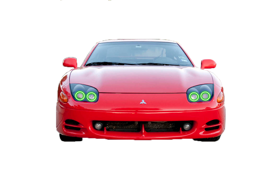 Mitsubishi 3000GT 9498 CHS MultiColor LED Headlight Halo Ring Kit
